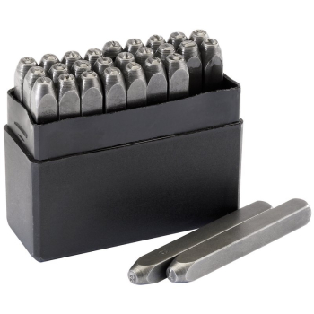 Draper LS A - Z Letter Stamp Set, 1/8 inch  - Code: 37333 - Pack Qty 1