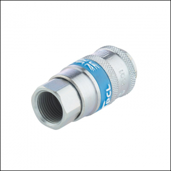 Draper A21EF02 PACKED 3/8 inch  Female Thread PCL Parallel Airflow Coupling - Code: 37830 - Pack Qty 1