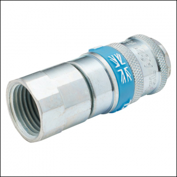 Draper A21JF02 BULK 1/2 inch  Female Thread PCL Parallel Airflow Coupling (Sold Loose) - Code: 37831 - Pack Qty 1