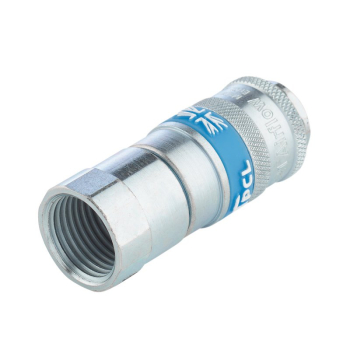 Draper A21JF02 PACKED 1/2 inch  Female Thread PCL Parallel Airflow Coupling - Code: 37832 - Pack Qty 1
