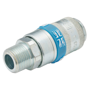Draper A21EM02 BULK 3/8 inch  Male Thread PCL Tapered Airflow Coupling (Sold Loose) - Code: 37835 - Pack Qty 1