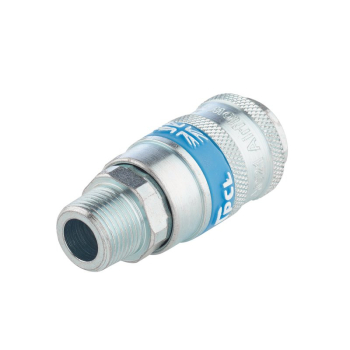 Draper A21EM02 PACKED 3/8 inch  Male Thread PCL Tapered Airflow Coupling - Code: 37836 - Pack Qty 1