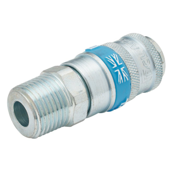 Draper A21JM02 BULK 1/2 inch  Male Thread PCL Tapered Airflow Coupling (Sold Loose) - Code: 37837 - Pack Qty 1