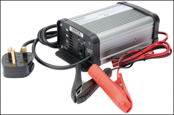 DRAPER 6/12V 6A Intelligent Battery Charger - Pack Qty 1 - Code: 38254