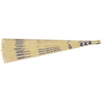 Draper 736/10 Draper Expert Bi-metal Hacksaw Blades, 300mm, 32tpi (Pack of 10) - Code: 38266 - Pack Qty 1