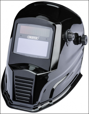 DRAPER Solar Powered Auto-Varioshade Welding and Grinding Helmet - Pack Qty 1 - Code: 38271
