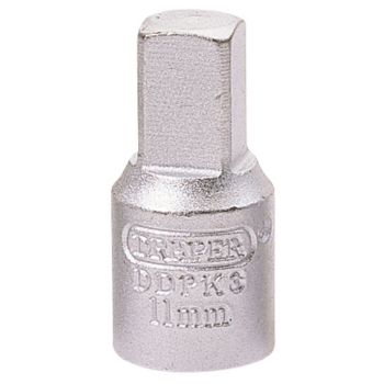 Draper DDPK3 Square Drain Plug Key, 3/8 inch  Sq. Dr., 11mm - Code: 38322 - Pack Qty 1