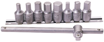 Draper DDPK/SET Drain Plug Key Set, 3/8 inch  Sq. Dr. (10 Piece) - Code: 38329 - Pack Qty 1