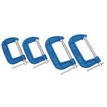 Draper 391G/4 C Clamp Set (4 Piece) - Discontinued - Code: 38368 - Pack Qty 1