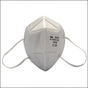 Draper FM/FFP2/20/M FFP2 Fold Flat Mask (Pack of 20) - Code: 38378 - Pack Qty 1