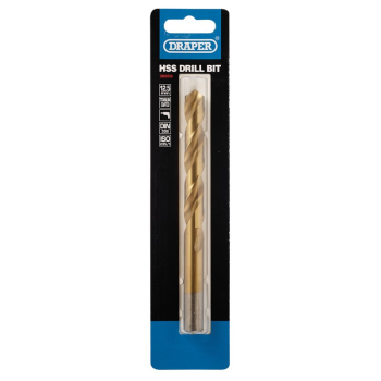 Draper TH29MC HSS Titanium Drill Bit, 12.5 x 230mm - Code: 38858 - Pack Qty 1