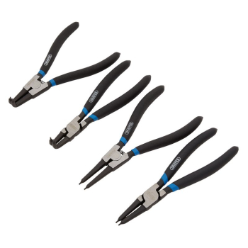 Draper 49/4 Internal and External Circlip Pliers Set (4 Piece) - Code: 38999 - Pack Qty 1