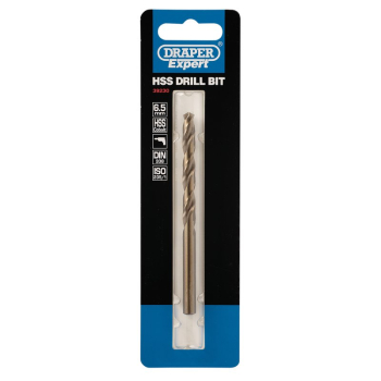 Draper H30PB Draper Expert HSS Cobalt Drill Bit, 6.5 x 180mm - Code: 39230 - Pack Qty 1