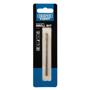 Draper MD12PB Draper Expert Masonry Drill Bit, 4.5 x 85mm - Code: 39260 - Pack Qty 1