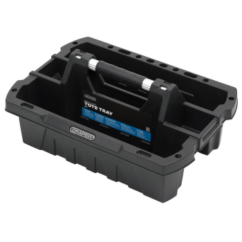 Draper PTT50 Heavy Duty Tote Tray, Black, 500mm - Code: 39841 - Pack Qty 1