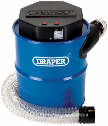 DRAPER 90L Dust Extractor (2400W) - Pack Qty 1 - Code: 40131