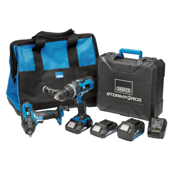 Draper PTK20VWSHOP Draper Storm Force® 20V Cordless Workshop Kit (7 Piece) - Code: 40451 - Pack Qty 1