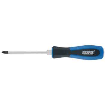 Draper 975 'Pound Thru' Cross Slot Screwdriver, No.2 x 100m - Code: 40780 - Pack Qty 1