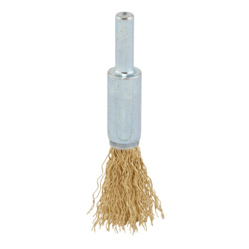 Draper WBCS5 Brassed Steel Crimped Decarb Brush, 13mm - Code: 41437 - Pack Qty 1