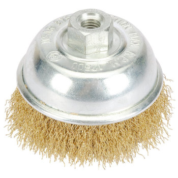 Draper 346P Wire Cup Brush, 75mm, M10 - Discontinued - Code: 41441 - Pack Qty 1