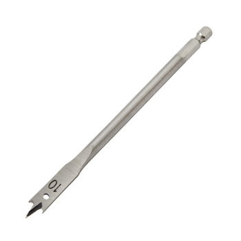 Draper FB100PB Flat Wood Drill Bit, 10 x 152mm - Code: 41504 - Pack Qty 1