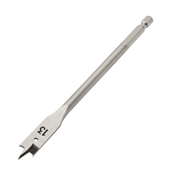 Draper FB100PB Flat Wood Drill Bit, 13 x 152mm - Code: 41505 - Pack Qty 1
