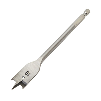 Draper FB100PB Flat Wood Drill Bit, 19 x 152mm - Code: 41529 - Pack Qty 1