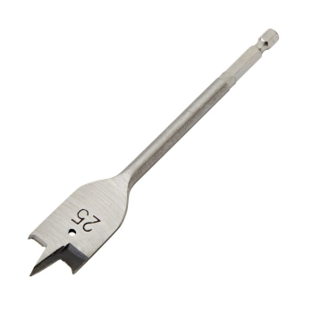 Draper FB100PB Flat Wood Drill Bit, 25 x 152mm - Code: 41784 - Pack Qty 1