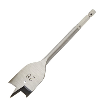 Draper FB100PB Flat Wood Drill Bit, 28 x 152mm - Code: 41785 - Pack Qty 1