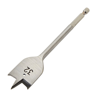 Draper FB100PB Flat Wood Drill Bit, 32 x 152mm - Code: 41787 - Pack Qty 1