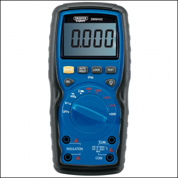 Draper DMM402 Insulation Resistance Meter - Code: 41834 - Pack Qty 1