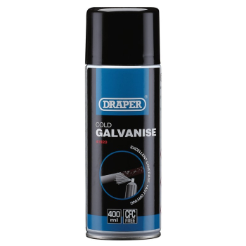 Draper HGA-GA Cold Galvanizing Compound Spray, 400ml - Discontinued - Code: 41920 - Pack Qty 1