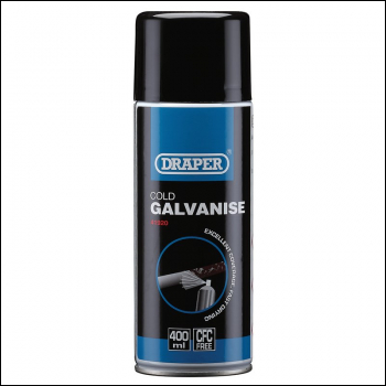 Draper HGA-GA Cold Galvanizing Compound Spray, 400ml - Code: 41920 - Pack Qty 1