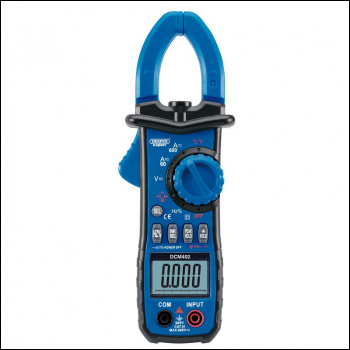 Draper DCM402 Auto-Ranging Digital Clamp Meter with Linear Bar Graph Function - Code: 41967 - Pack Qty 1