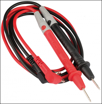 Draper DMMA-200/300 Spare Test Probe Set for 41817, 41818, 41820, 41821 and 41822 Digital Meters - Code: 42044 - Pack Qty 1