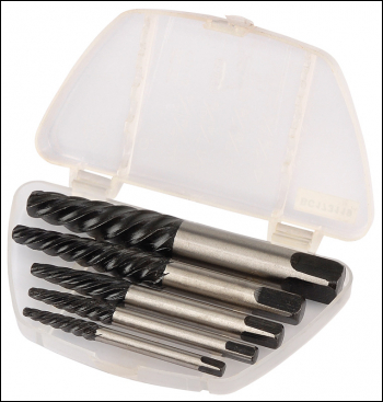Draper 843B Screw Extractor Set (5 Piece) - Code: 42560 - Pack Qty 1