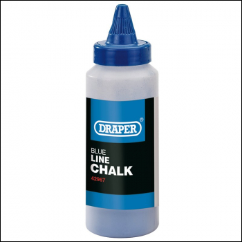 Draper LCB/H Plastic Bottle of Blue Chalk for Chalk Line, 115g - Code: 42967 - Pack Qty 1