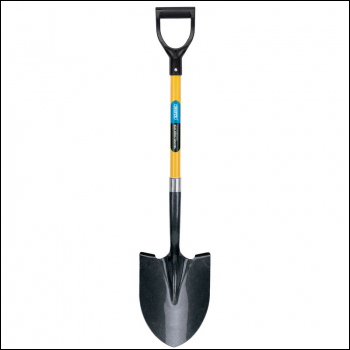 Draper RPSFG Round Point Builders Shovel with Fibreglass Shaft - Code: 43216 - Pack Qty 1