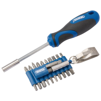 Draper 865/23 Screwdriver and Bit Set (23 Piece) - Code: 43624 - Pack Qty 1