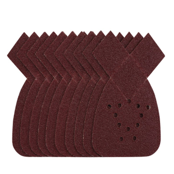 Draper SSD4 Detail Sanding Sheets with Hook and Loop, 140mm, 40 Grit, SSD4 (Pack of 10) - Code: 43848 - Pack Qty 1