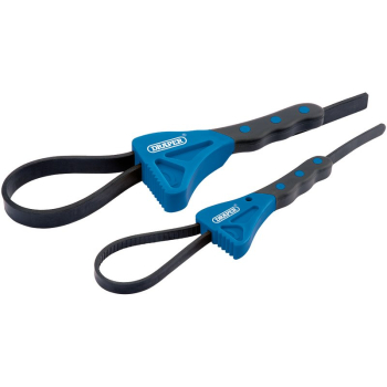 Draper SWR2 Soft Grip Strap Wrench Set (2 Piece) - Code: 43863 - Pack Qty 1