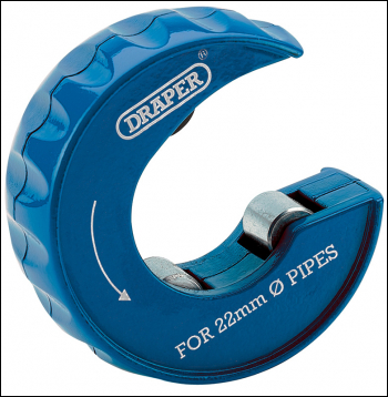 DRAPER 22mm Automatic Pipe Cutter - Pack Qty 1 - Code: 44354