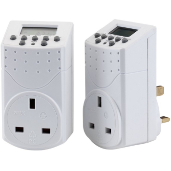 Draper DT2 7 Day Digital Timers (Pack of 2) - Discontinued - Code: 44912 - Pack Qty 1