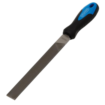 Draper 8106B Soft Grip Engineers Hand File and Handle, 200mm - Code: 44953 - Pack Qty 1