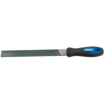 Draper 8106B Soft Grip Engineers Hand File and Handle, 200mm - Code: 44953 - Pack Qty 1