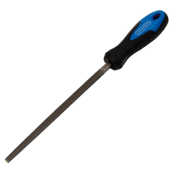 Draper 8106B Soft Grip Engineers Square File and Handle, 200mm - Code: 44956 - Pack Qty 1