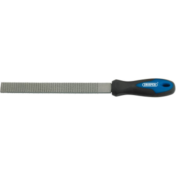 Draper 8106B Soft Grip Engineers Flat Cabinet Rasp, 200mm - Code: 44960 - Pack Qty 1
