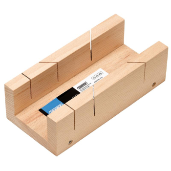 Draper MB/L Beechwood Mitre Box, 225 x 70 x 50mm - Code: 45238 - Pack Qty 1