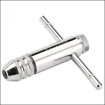 Draper 40061-377 Schroder Ratchet T Type Tap Wrench, 2 - 5mm - Discontinued - Code: 45680 - Pack Qty 1