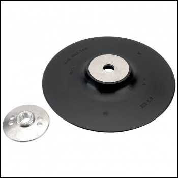 Draper APT124 Grinding Disc Backing Pad, 180mm - Code: 45976 - Pack Qty 1